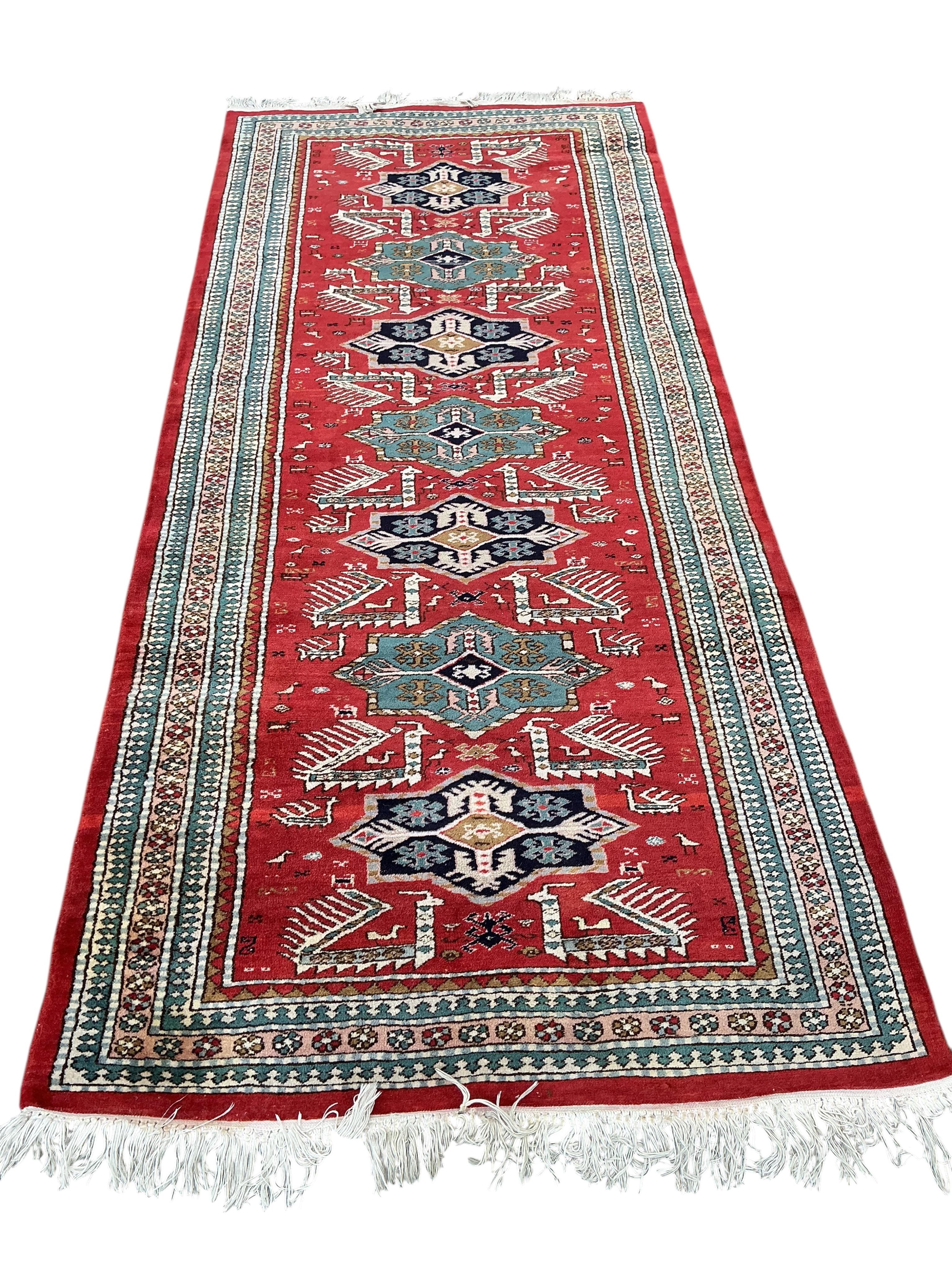 A pair of modern Persian runners, 235 x 103cm